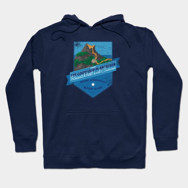 The Goodsoup Plantation Resort Hotel and Casino Hoodie by Geekeria Deluxe